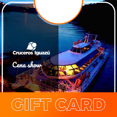 Gift card para Cena & Show Crucero Iguazú - Victoria Austral