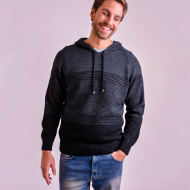 Sweater con capucha - Hombre